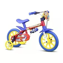 Bicicleta Infantil Masculina Menino Fireman Aro 12 Nathor