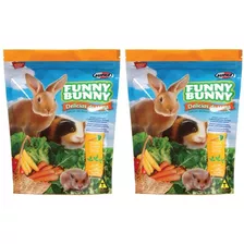 Ração Funny Bunny Para Roedores 500g Supra Kit 2 Unidades