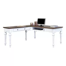 Martin Muebles Imdu686r Durham Desk-return Sólo