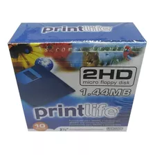 Disquete Printlife 2hd 3.5 Cx. Com 10 Unidades