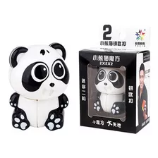 Cubo Mágico Chaveiro 2x2x2 Panda Divertido Yuxin Cor Da Estrutura Stickerless
