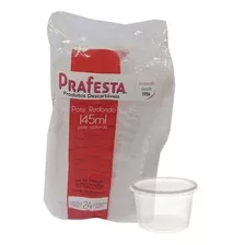 Kit Pote Freezer Microondas Redondo 145ml C/120 Un