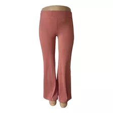 Calça Bailarina Feminina Plus Size Flare Boca De Sino 3d