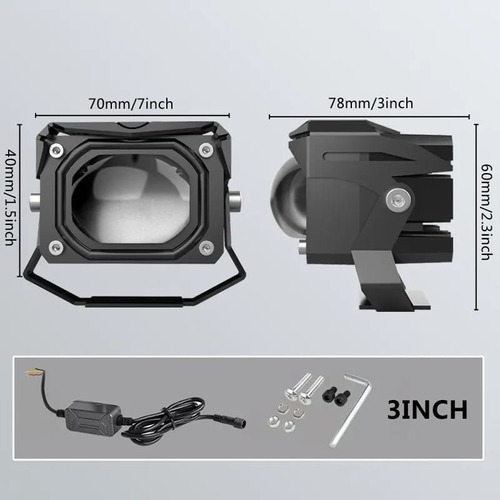 Exploradoras Turbo Led Tipo Transformer Dual Color 10.000 Lm Foto 4