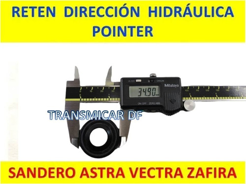 Reten Valvula Direccion Pointer Sandero Astra Vectra Foto 2