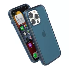 Funda Para iPhone 13 Pro 6.1 Transparente Azul