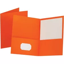 Set De Carpetas Oxford, Tamaño Carta, 25 Piezas, Naranja