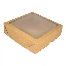 Caixa Para Presente 25x25x6,5 Kraft 20 Unidades