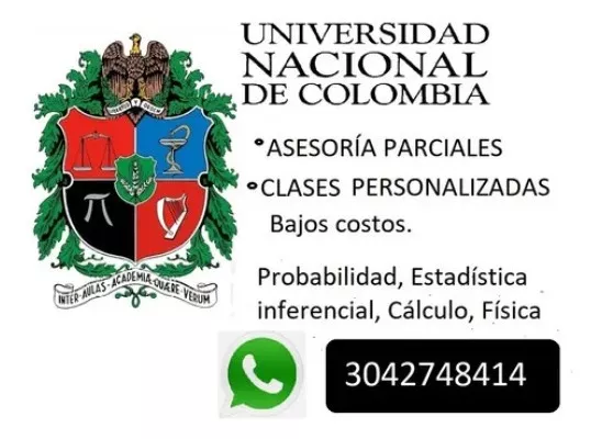 Clases De Estadística Y Matemáticas, Parciales Profesor.