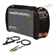 Soldadora Inverter Electrodo Digital 250 Amp Gladiator Pro Color Negro Frecuencia 50 Hz X 60 Hz