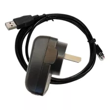 Cable De Conexion + Fuente De Alimentacion Reloj Anviz A300 