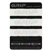 Grip Money Bands (paquete De 3) - Blanco - Banda De Silicona