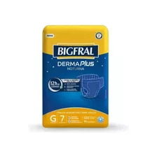 Fraldas Para Adultos Bigfral Derma Plus Noturna G X 7 U