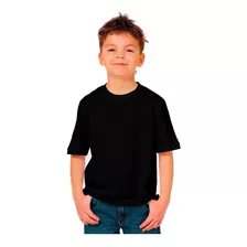 Kit 5 Camisetas Infantil (juvenil) Malha 100%algodão