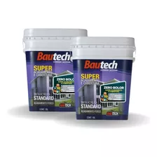 2 Uni Tinta Acrilica Exterior Lavavel Anti Mofo Bautech 18l