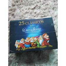 Box Caixa Dvd 25 Clássicos Disney - 28 Discos Lacrado 
