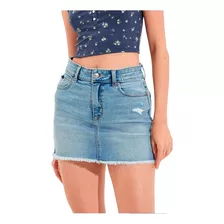 Mini Rasgado Mujer High Waisted American Eagle