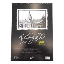 Block Dibujo Esbozo A3 240 Grs 40 Hojas Lisas -premium-