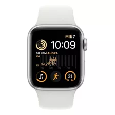 Apple Watch Se Gps 40mm Caja Aluminio Plata Open Box Blanco