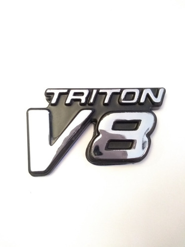 Emblema Ford Tritn V8 Super Duty 4x4 Foto 2