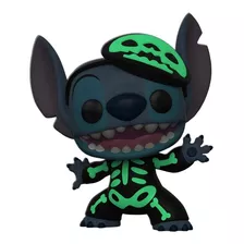 Funko Pop Skeleto Stitch 1234 Version.chase/glow Edicion Especial Lilo & Stitch De Disney