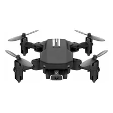 Mini Drone Zangão Lsrc Preto C/ Câmera Grande-angular Wi-fi Cor Black