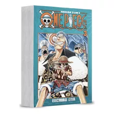 One Piece Edição 3 Em 1 Vol. 3 De Eiichiro Oda, Editora Panini Brasil. Capa Mole Em Português, 2023