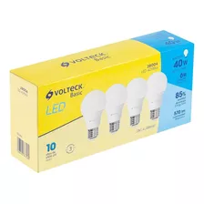 Pack De 4 Lámparas De Led A19 6 W Luz De Día Volteck 28004