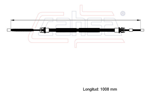 Chicote Cable Freno Trasero Izquierdo Ford F150 4.6l 2009 Foto 2