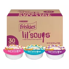 Purina Friskies Soups Variety Alimento Gato Pack 30pz