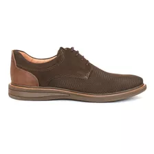 Zapato Cuero Democrata Premium Hombre Bay 273104-007