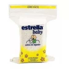 200 Paños De Algodon Estrella Baby (x40)
