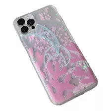 Funda Cola Sirena Pink Compatible Con Phone Anti Golpes Agua