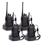 Par De Radios Uhf Ele Gate Manos Libres Linterna Impermeable