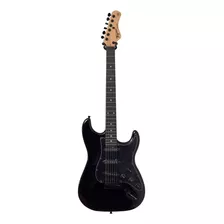 Guitarra Tagima Stratocaster Tg-500 Bk Df/bk Canhoto