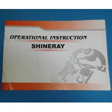 Shineray Xy 50 - Manual Do Proprietário Em Inglês