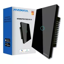 Interruptor Casa Inteligente Wi-fi 1 Botão Tuya Nova Digital