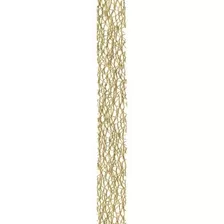 Cinta Metalica Artesanal Offray Cinta 78inch X 9feet Oro Met