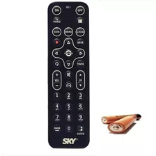 Controle Remoto Sky Ul1 Hdtv+pilhas Aaa Novo