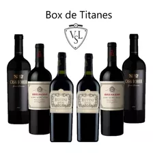 Vino Box De Titanes 6u X 750cc Premium