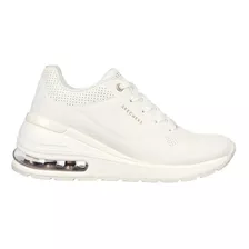 Zapatilla Skechers Million Air Elevated | 155401-wht