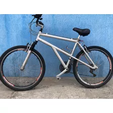 Bike De Alumínio Aro 26 Com 21 Marchas Vendo Urgente 