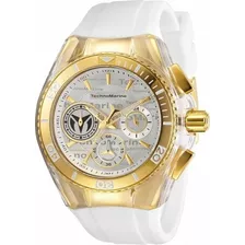 Reloj Mujer Technomarine Cruise Dorado Dial Blanco 118133