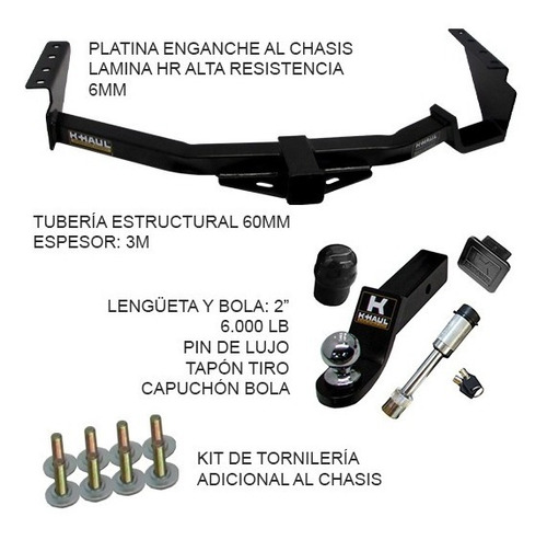 Tiro De Arrastre  Khaul Toyota Fortuner Foto 3