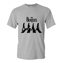 Camiseta Masculina Beatles Abbey Road Plus Size Até G6