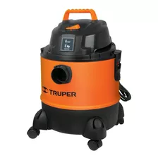 Aspiradora De Tacho Truper Asp-06 23l Naranja Y Negra 120v 60hz