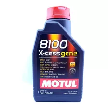 Óleo Motul 8100x-cess 5w40 100% Sintético - 1 Litro