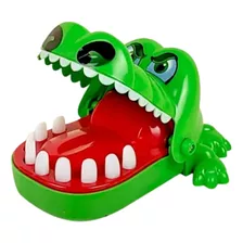 Brinquedo Jacaré Dentista Crocodilo Morde Dedo Jogo De Mesa