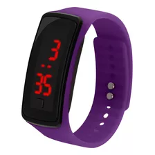 Reloj Electrónico Led Para Niños R, Pulsera De Silicona Wa