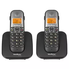 Kit Ts 5120 Telefone Sem Fio + 1 Ramal Ts 5121 Intelbras